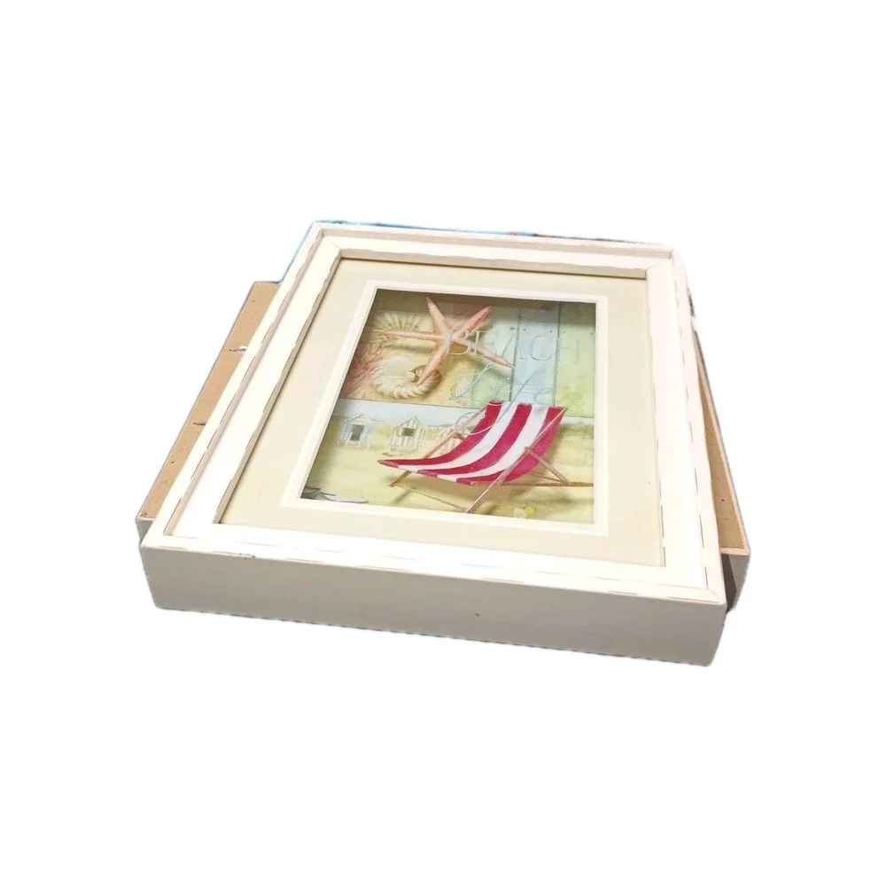 Beach Themed Nautical Shadow Box Decorations Beachcore Wall Decor 9